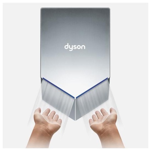 Сушилка для рук Dyson HU02 Nickel высокоскоростная фото 3